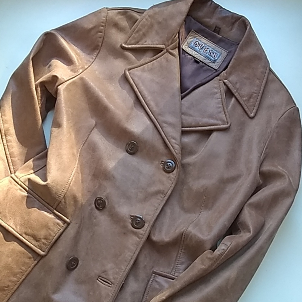 Guess women's leather jacket